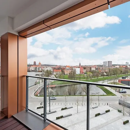 Riverside Апартаменты Гданьск